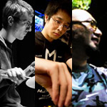 Dave Miller (from NYC, drums from Pet Bottle Ningen) + Sakaguchi Mitsuhisa (keyboards) + Shimaji Masahico (bass)